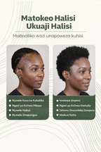 Mafuta ya Castor Nyeusi ya Kuotesha Nywele