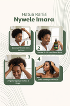 Mafuta ya Castor Nyeusi ya Kuotesha Nywele